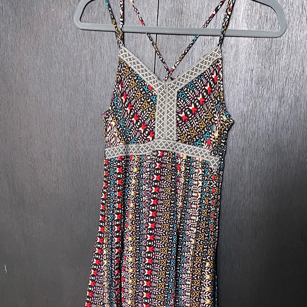 Colorful summer vacation dress